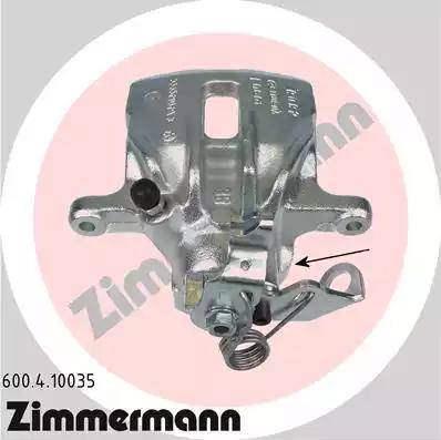 Zimmermann 600.4.10035 - Тормозной суппорт unicars.by