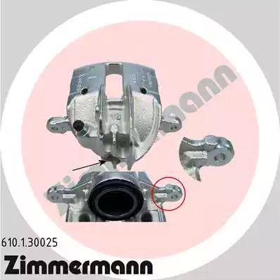 Zimmermann 610.1.30025 - Тормозной суппорт unicars.by