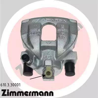 Zimmermann 610.3.30001 - Тормозной суппорт unicars.by