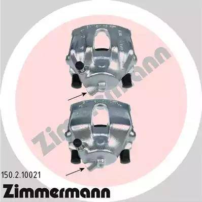 Zimmermann 150.2.10021 - Тормозной суппорт unicars.by