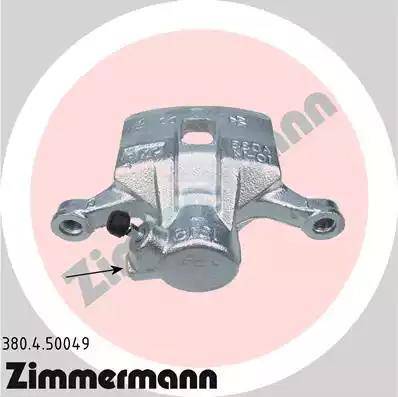 Zimmermann 380.4.50049 - Тормозной суппорт unicars.by