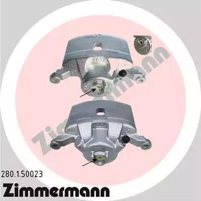 Zimmermann 280.1.50023 - Тормозной суппорт unicars.by