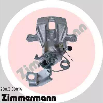 Zimmermann 280.3.50014 - Тормозной суппорт unicars.by