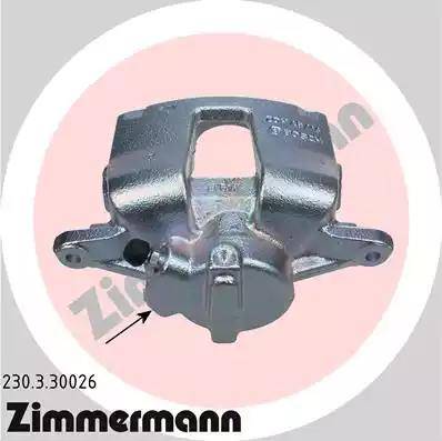 Zimmermann 230.3.30026 - Тормозной суппорт unicars.by