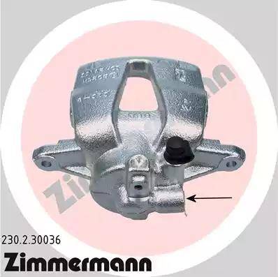 Zimmermann 230.2.30036 - Тормозной суппорт unicars.by