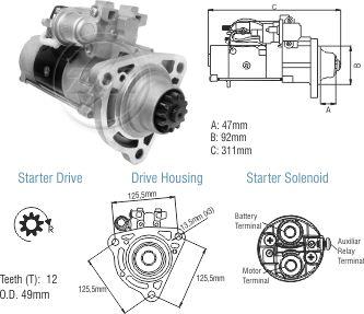 ZM ZM 80.890.01 - Стартер unicars.by