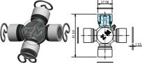 ZM ZM 35.001.01 - Карданный шарнир с крестовиной unicars.by