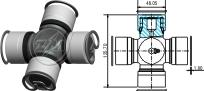 ZM ZM 35.001.08 - Карданный шарнир с крестовиной unicars.by