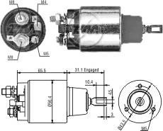 ZM ZM772 - Тяговое реле, соленоид, стартер unicars.by