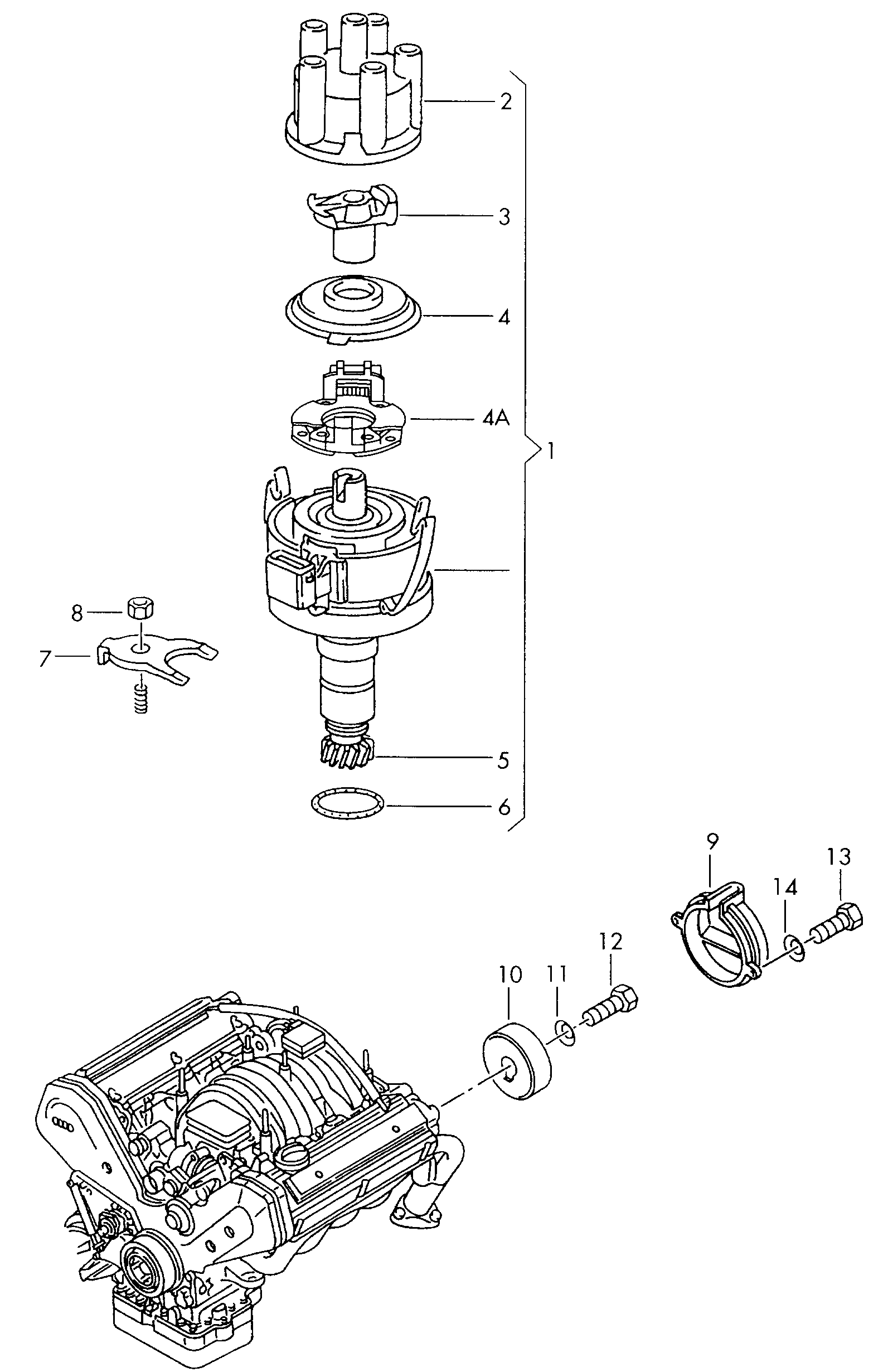 VAG N  0122293 - Комплект зубчатого ремня ГРМ unicars.by