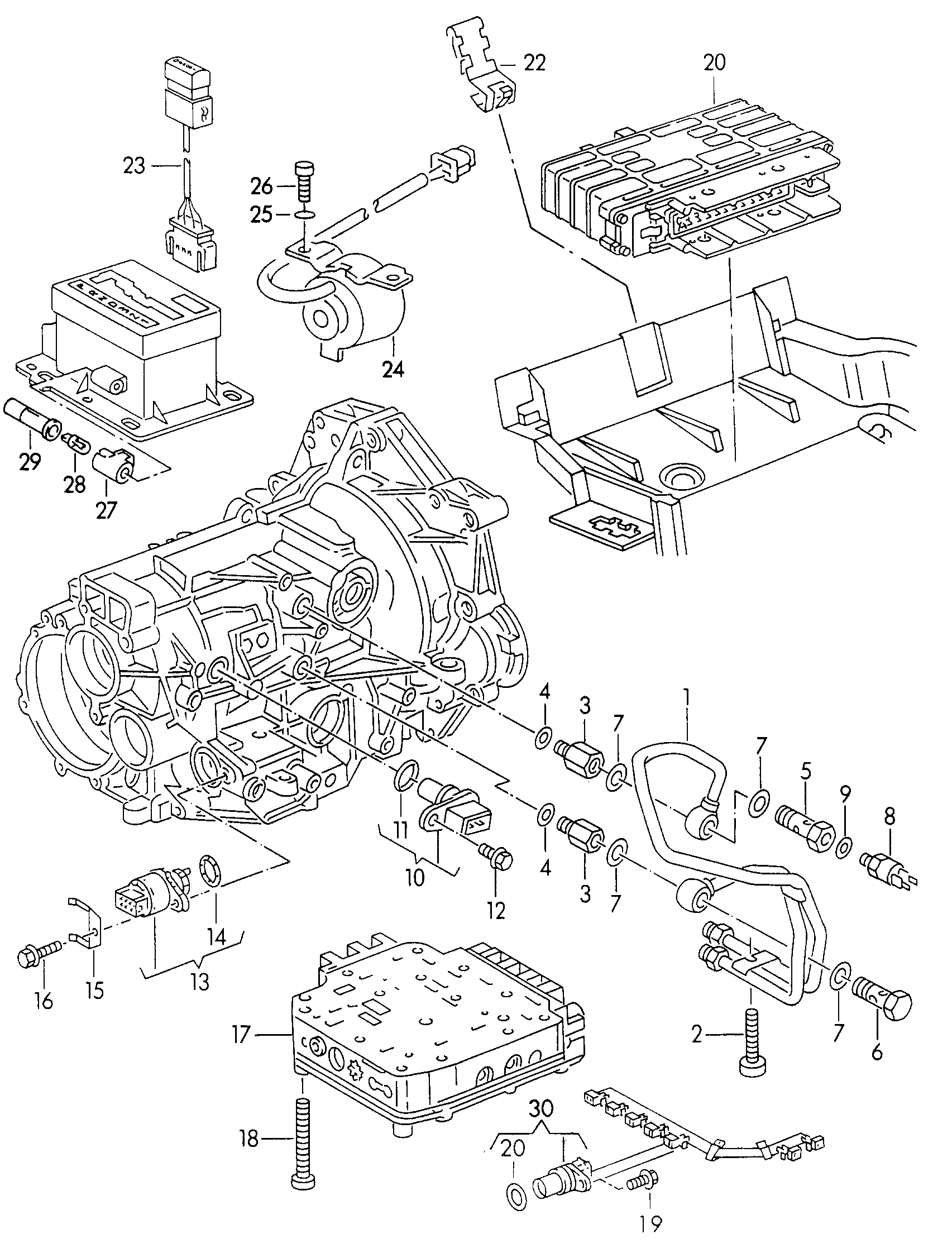 VAG 095325381A - Прокладка, масляный насос unicars.by