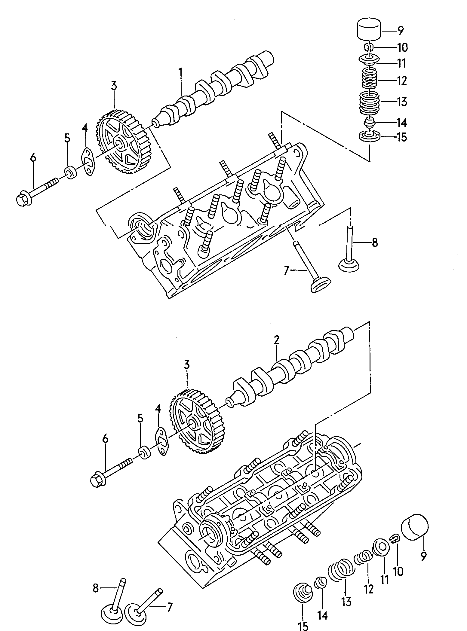 VW 078109611C - Выпускной клапан unicars.by