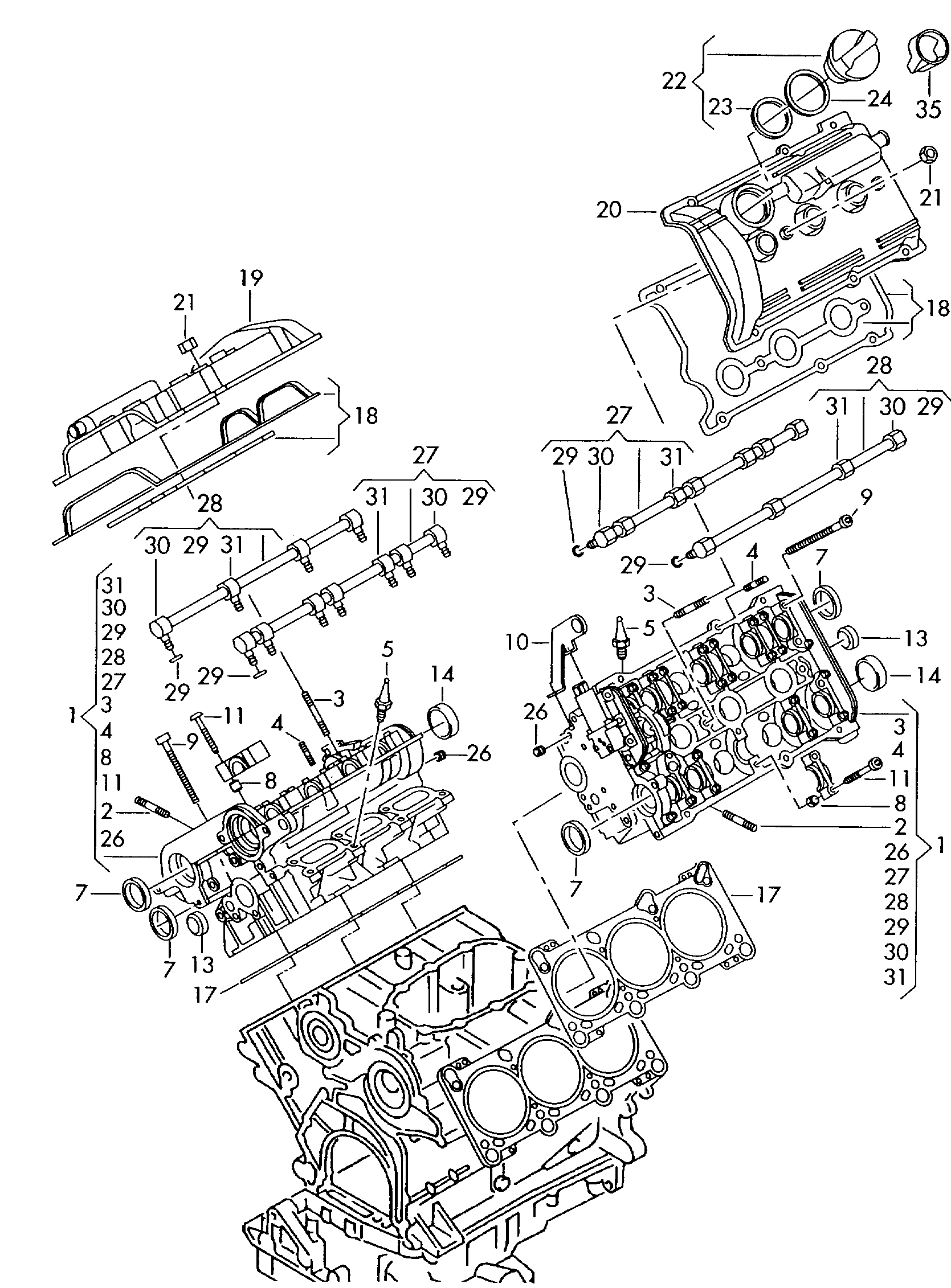 VW N 044 411 5 - Болт, система выпуска unicars.by