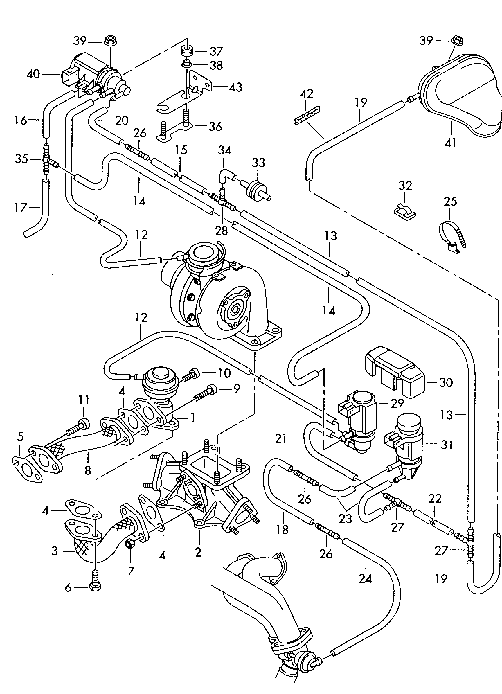 Seat 1J0 906 627 B - Преобразователь давления, впускной коллектор unicars.by