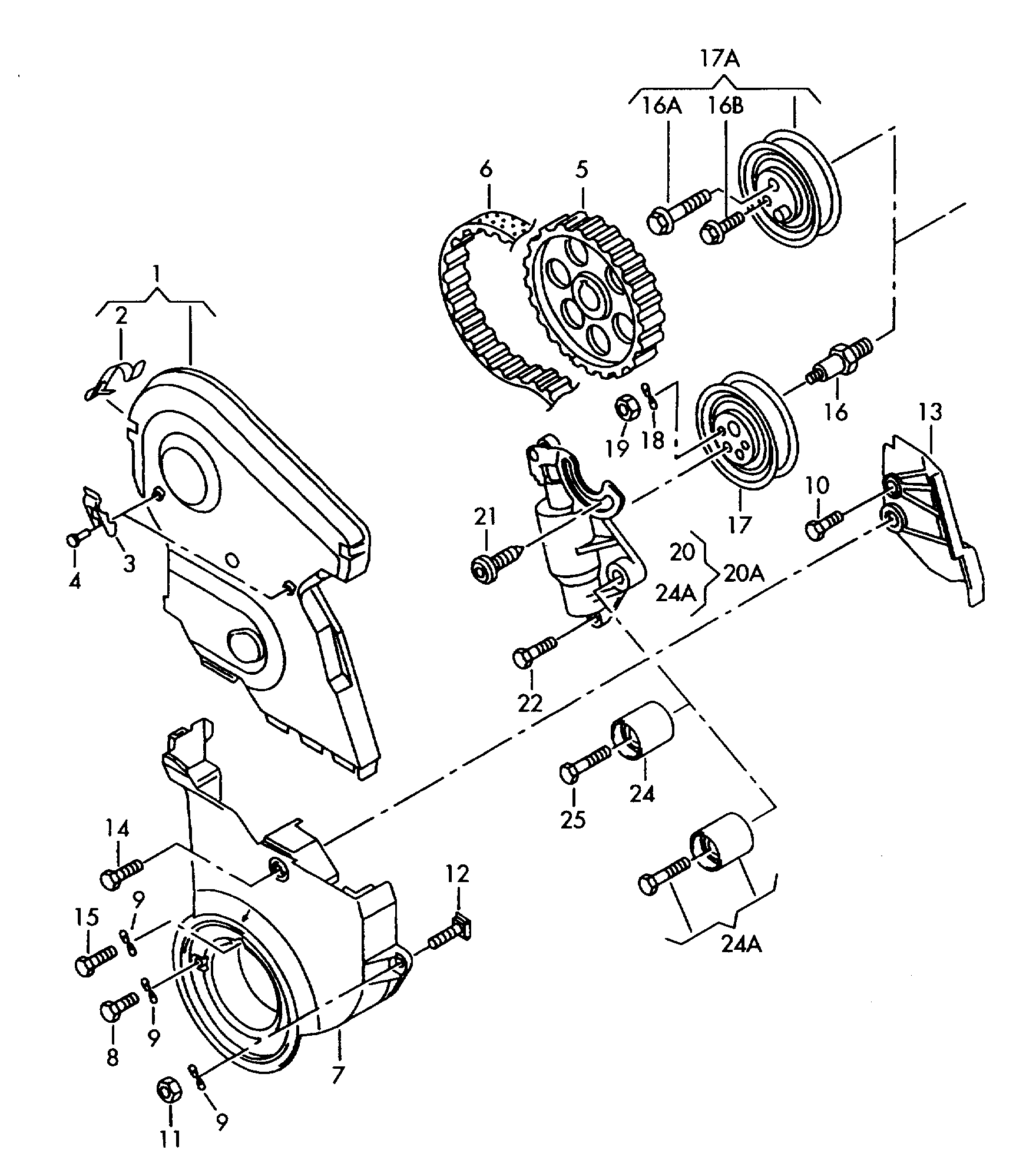 Seat 058109119C - Зубчатый ремень ГРМ unicars.by