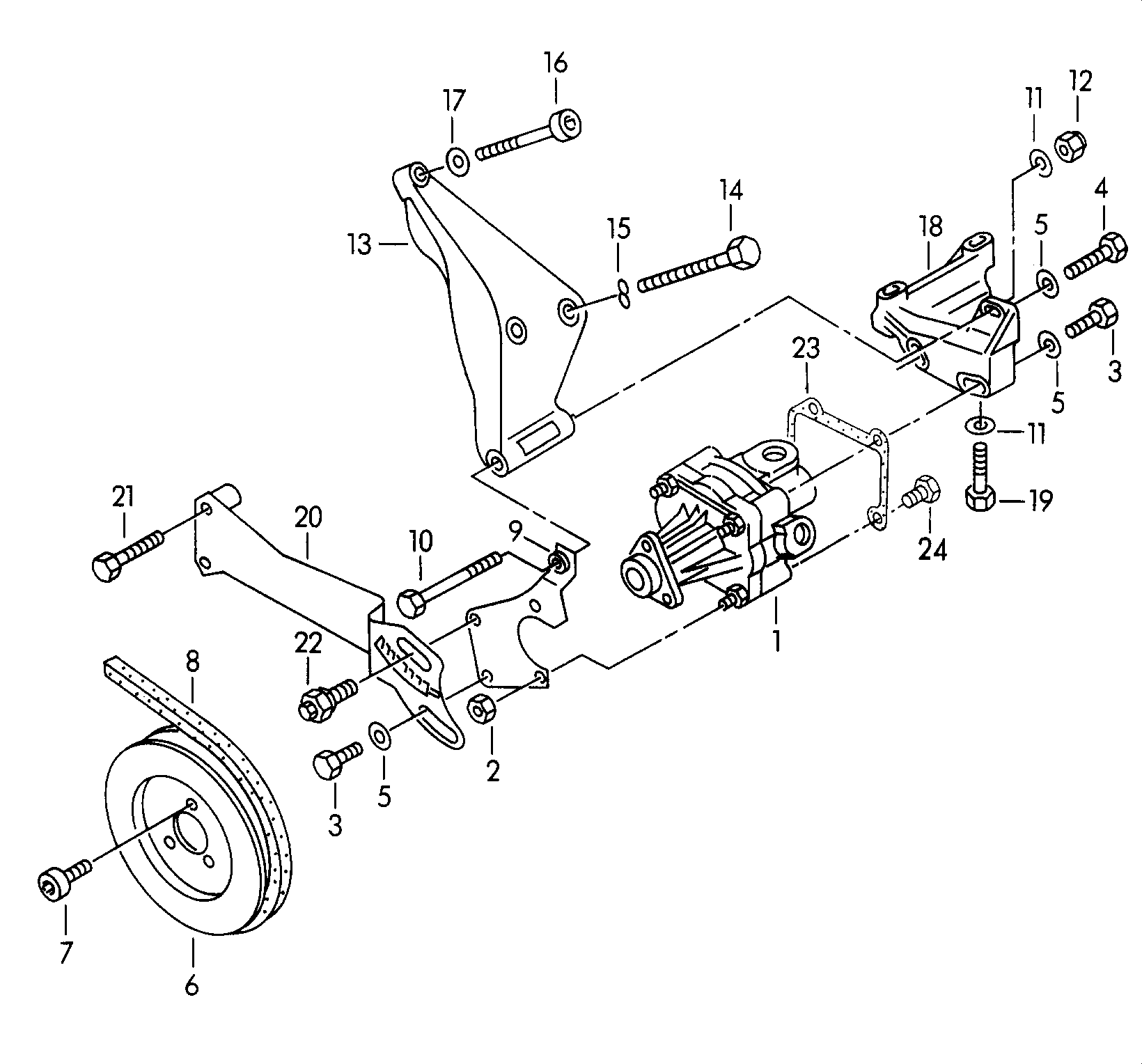 VW 028 145 271 F - Клиновой ремень, поперечные рёбра unicars.by