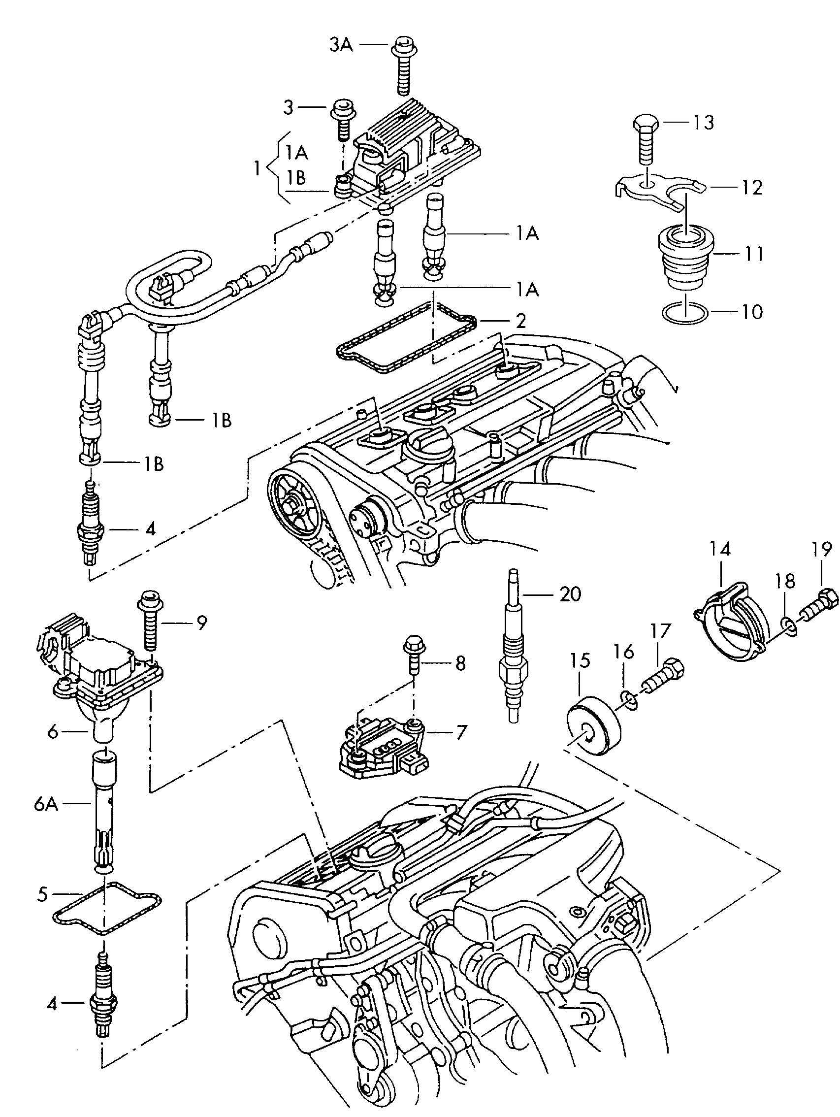 Lamborghini 101 000 051 AA - Свеча зажигания unicars.by