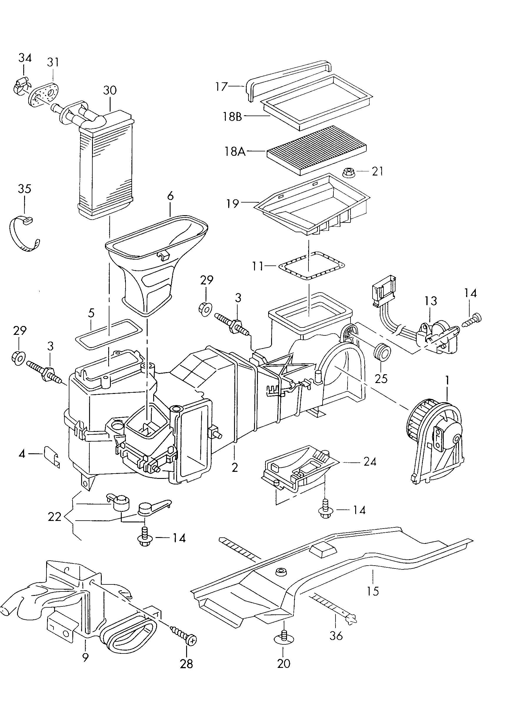 VAG 1J0819648 - Фильтр воздуха в салоне unicars.by