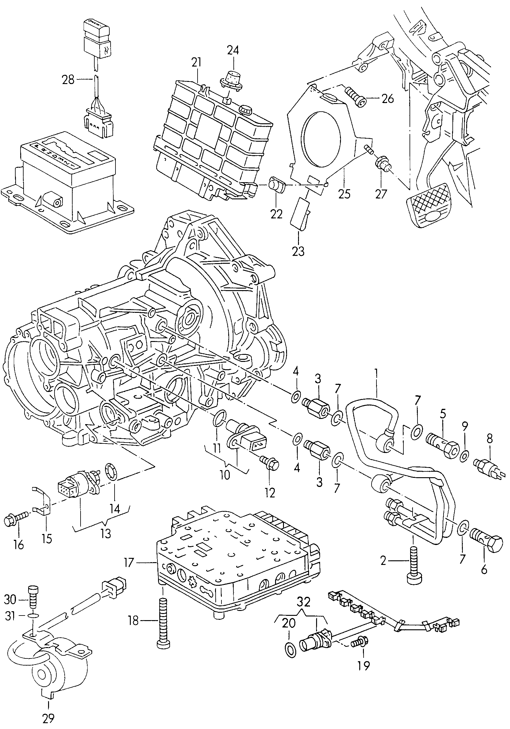 VAG 095321529 - Прокладка, впускной коллектор unicars.by