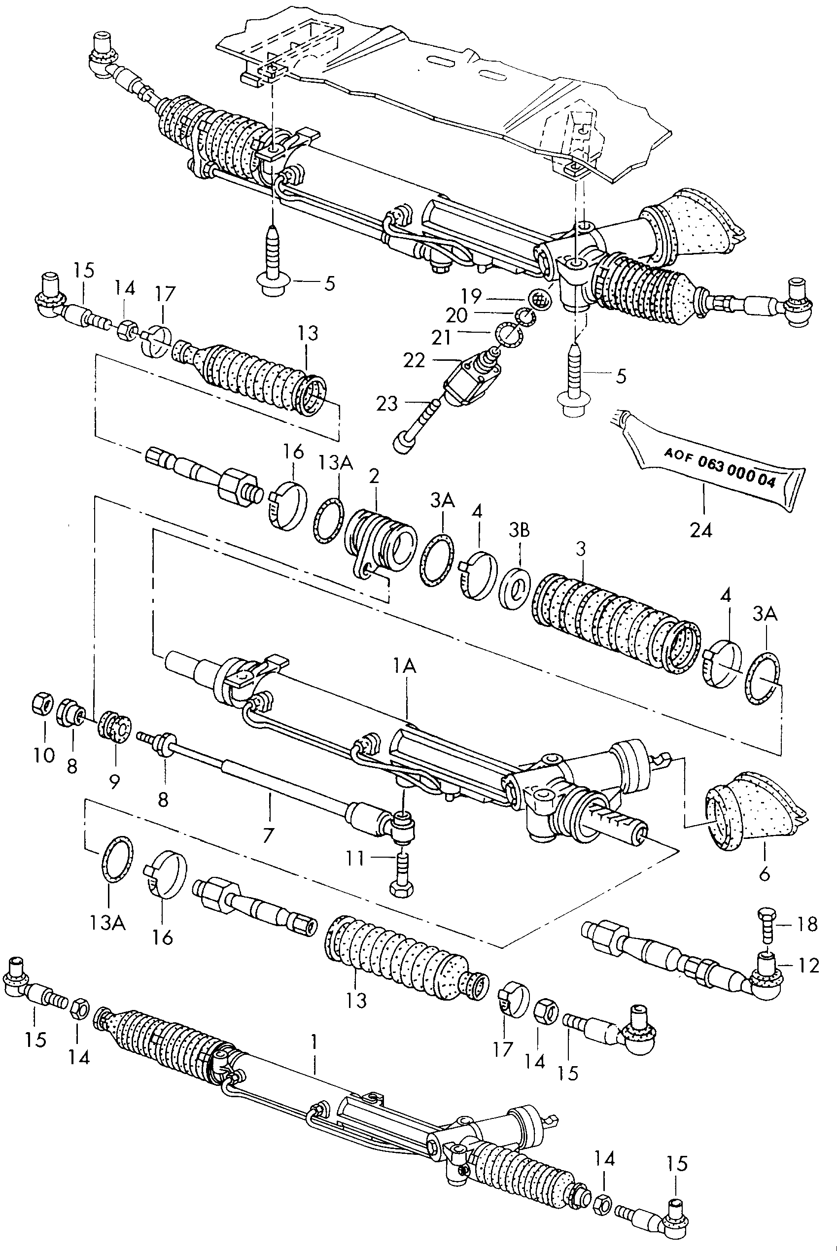 Skoda 4B0 419 811 F  - Наконечник рулевой тяги, шарнир unicars.by