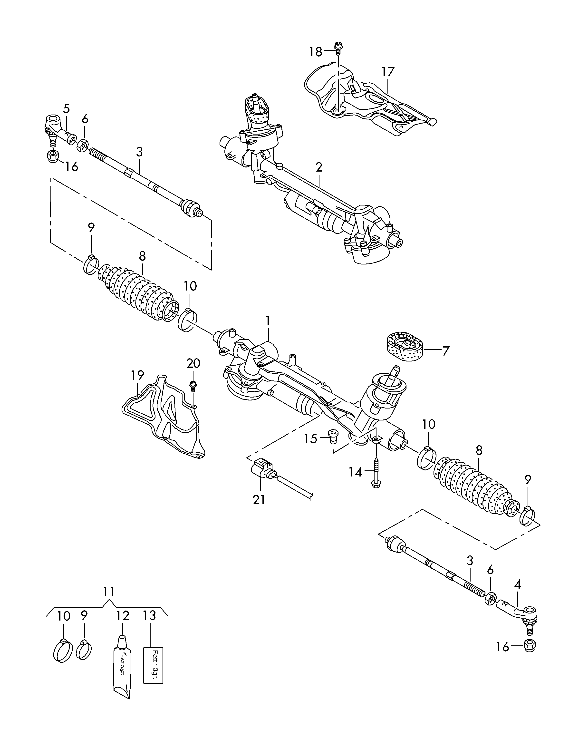 VW N 908 349 01 - Зажимный хомут unicars.by