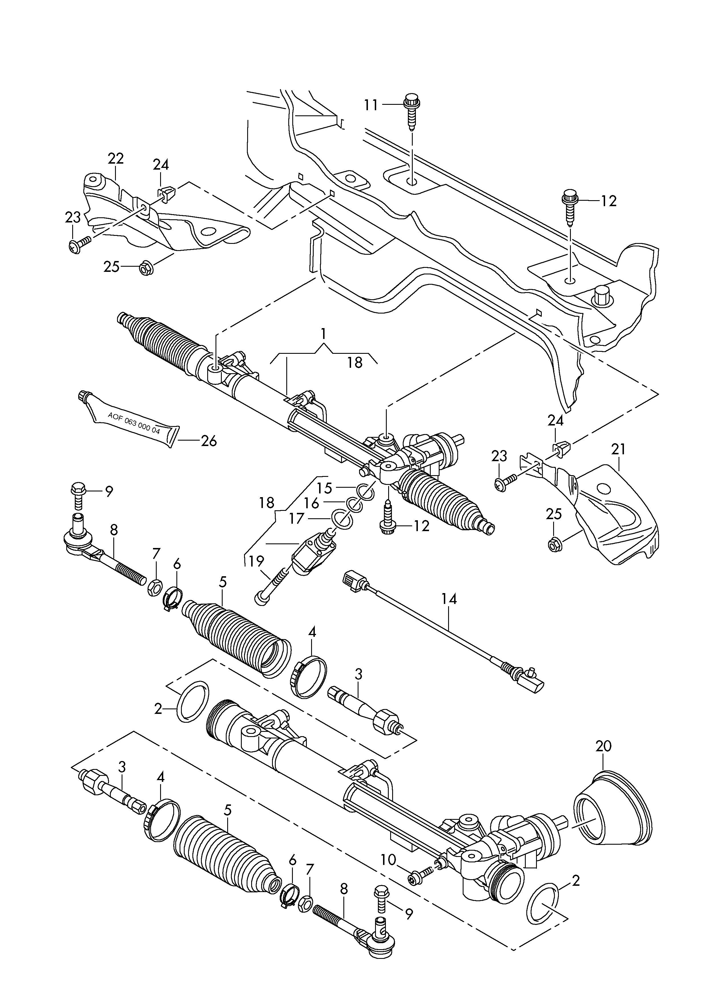 Seat 8E0 422 821 C - Осевой шарнир, рулевая тяга unicars.by