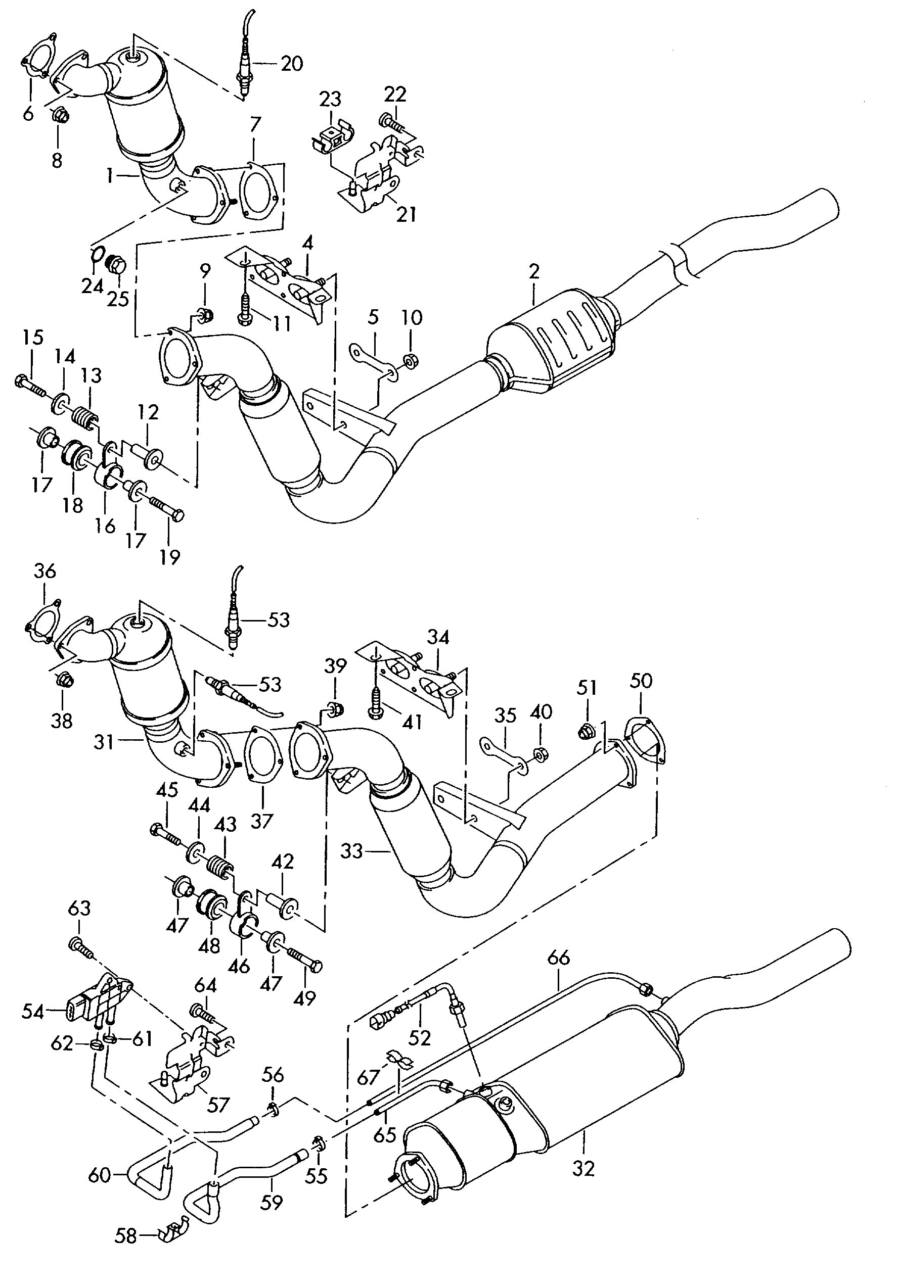 VAG N  91130801 - Гайка, выпускной коллектор unicars.by