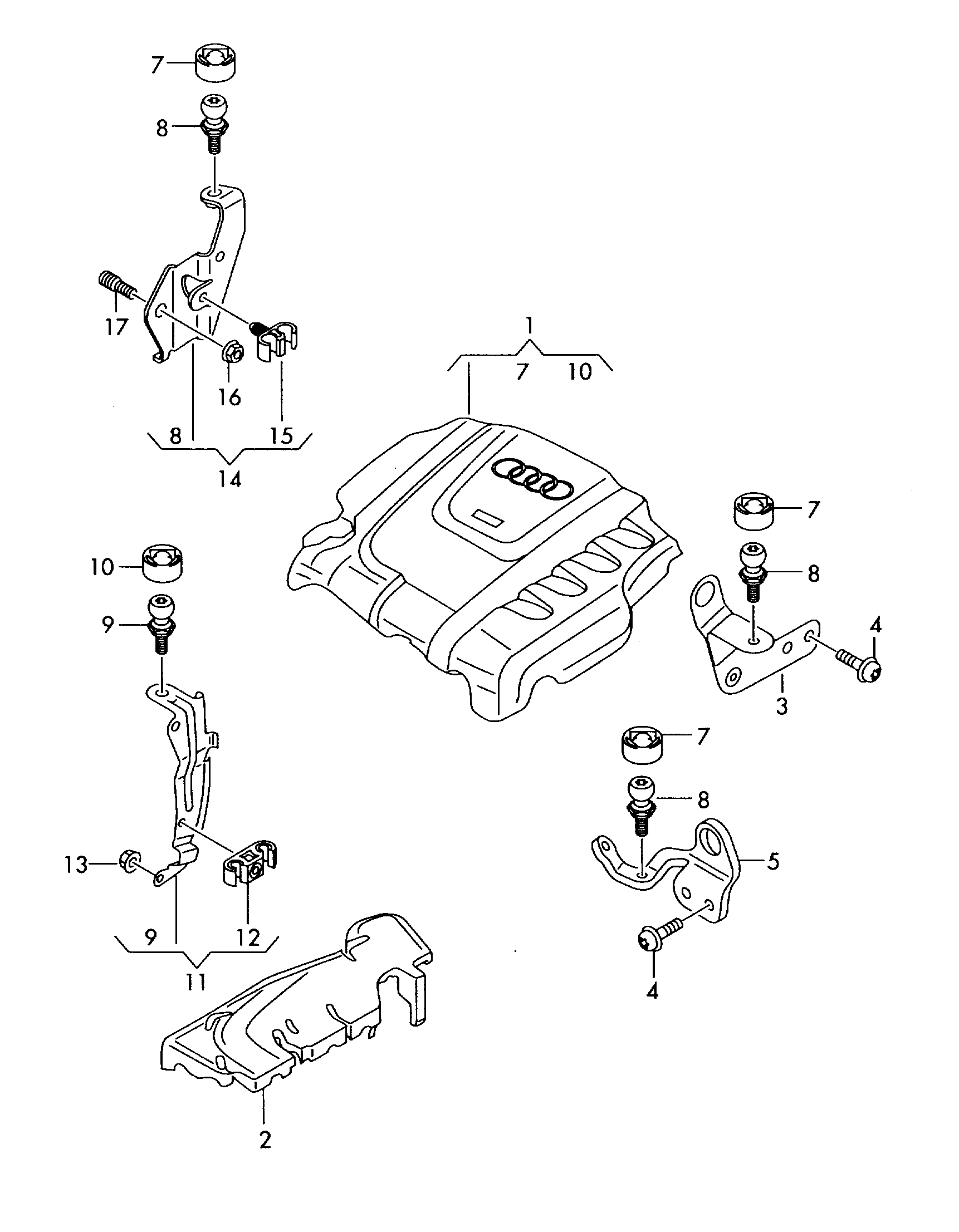 VAG 0B5301457 - Уплотняющее кольцо вала, привод спидометра unicars.by