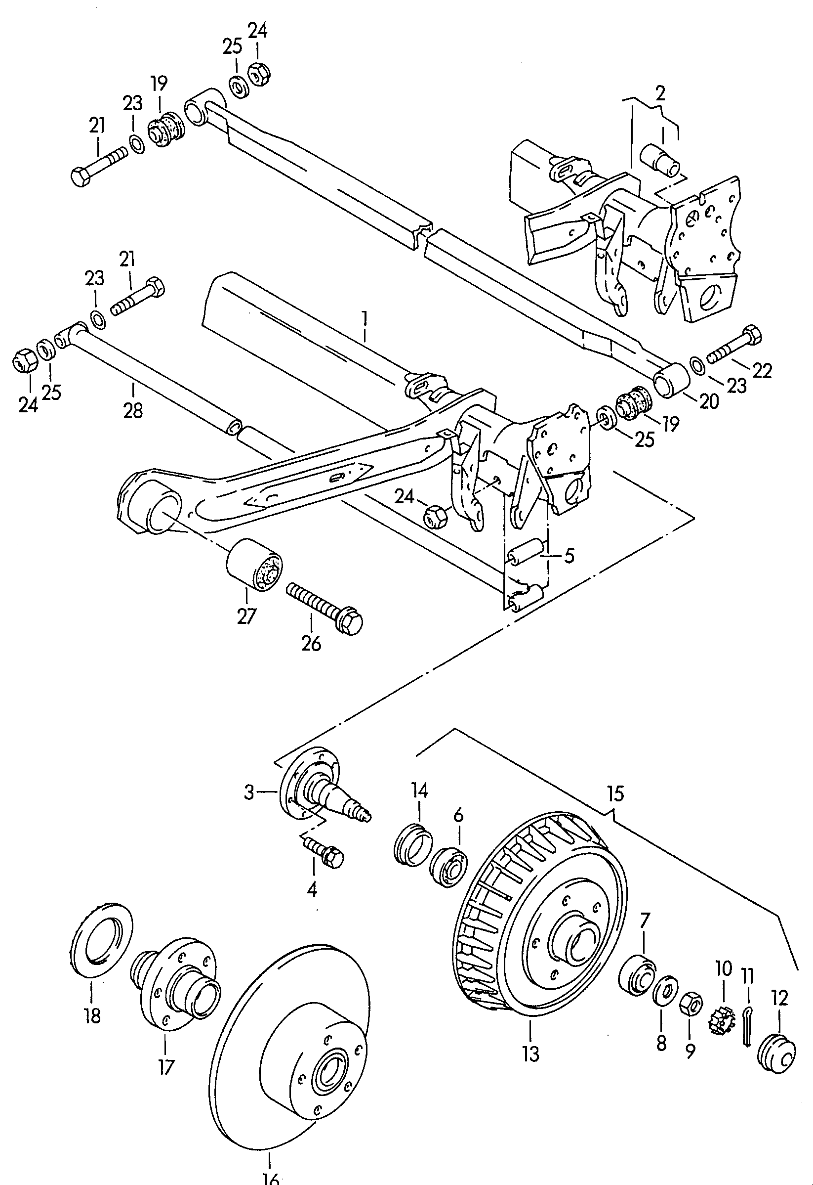 AUDI 211 405 645 D - Комплект подшипника ступицы колеса unicars.by