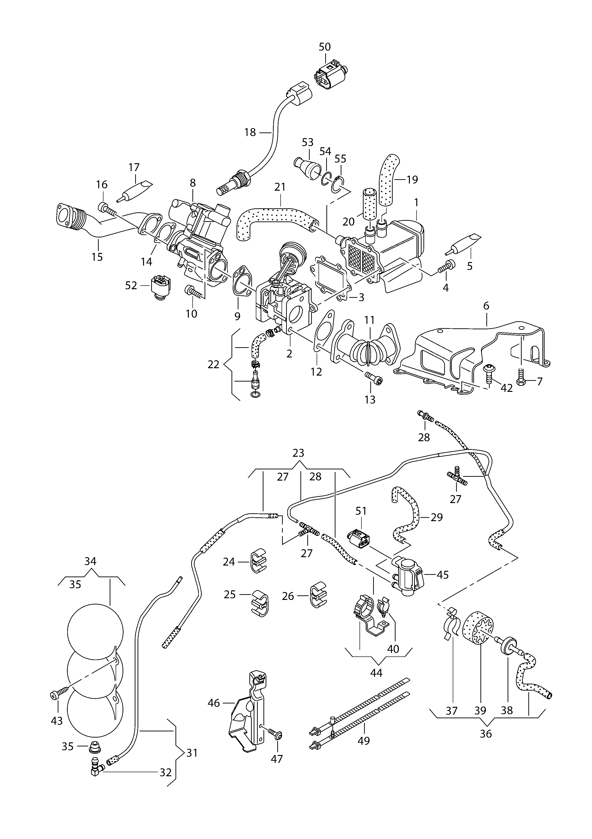 VAG WHT003368 - Прокладка, впускной коллектор unicars.by