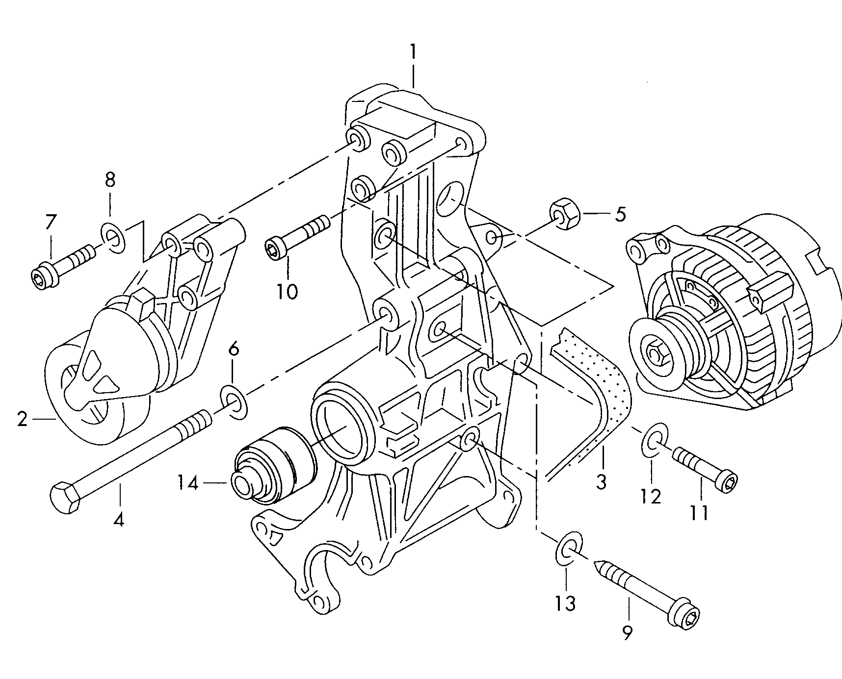 Seat 06B 903 137 - Поликлиновой ремень unicars.by