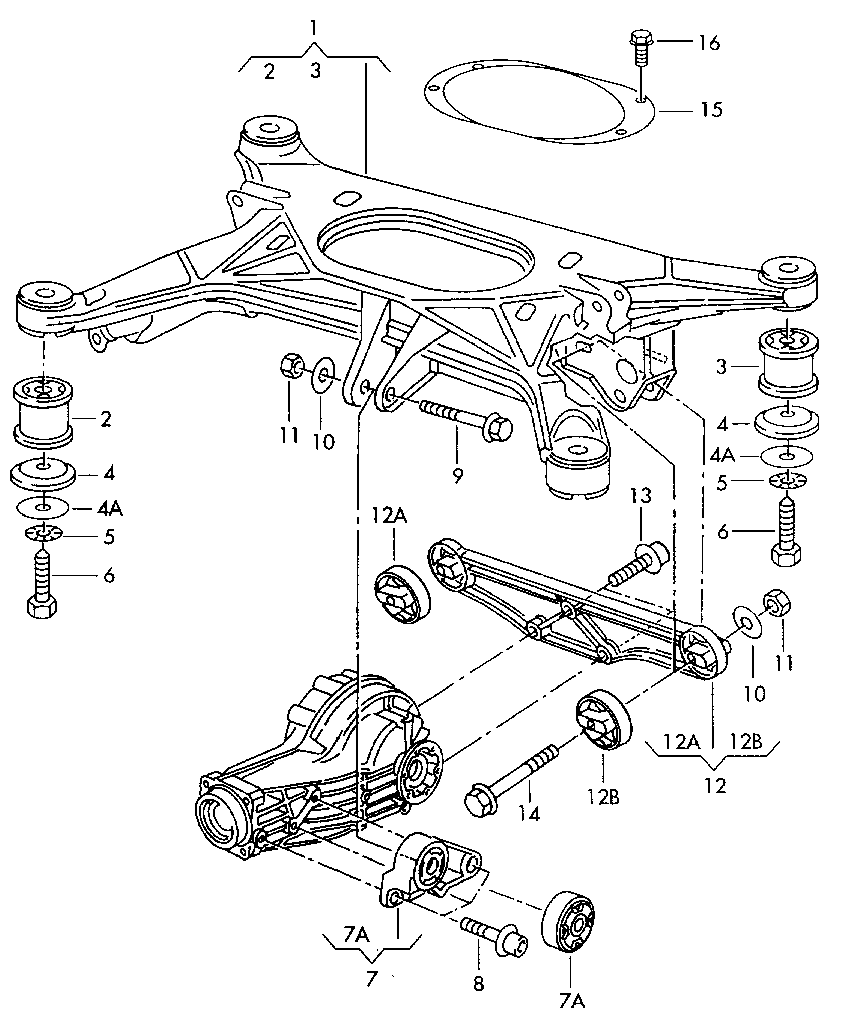 VW N  0221671 - Гайка, выпускной коллектор unicars.by