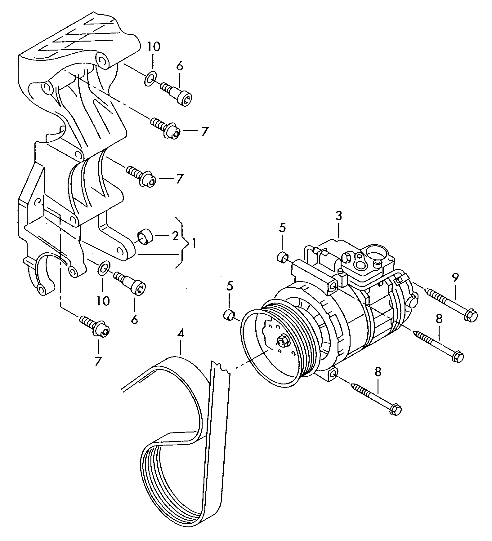 CUPRA 7L6820803P - Компрессор кондиционера unicars.by