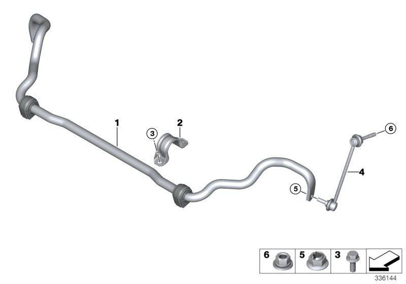 BMW 37 10 6 789 678 - Ремонтный комплект, рычаг подвески unicars.by