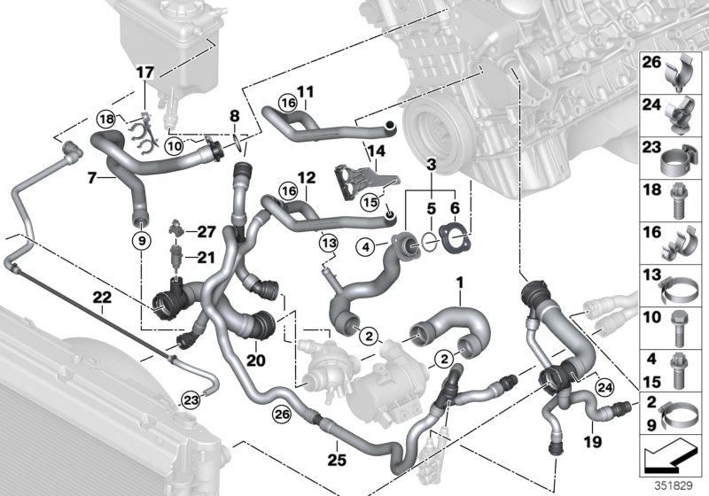 BMW 11537545278 - Прокладка, впускной коллектор unicars.by