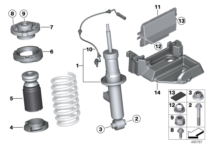 Rolls-Royce 33 32 6 760 368 - Ремкомплект, подвеска колеса unicars.by