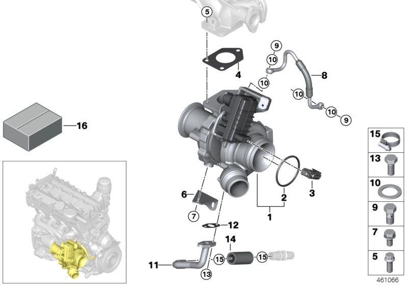 BMW 11658506892* - Турбина, компрессор unicars.by