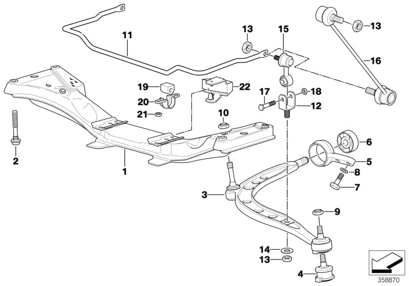 BMW 31 12 6 758 510 - Шаровая опора, несущий / направляющий шарнир unicars.by