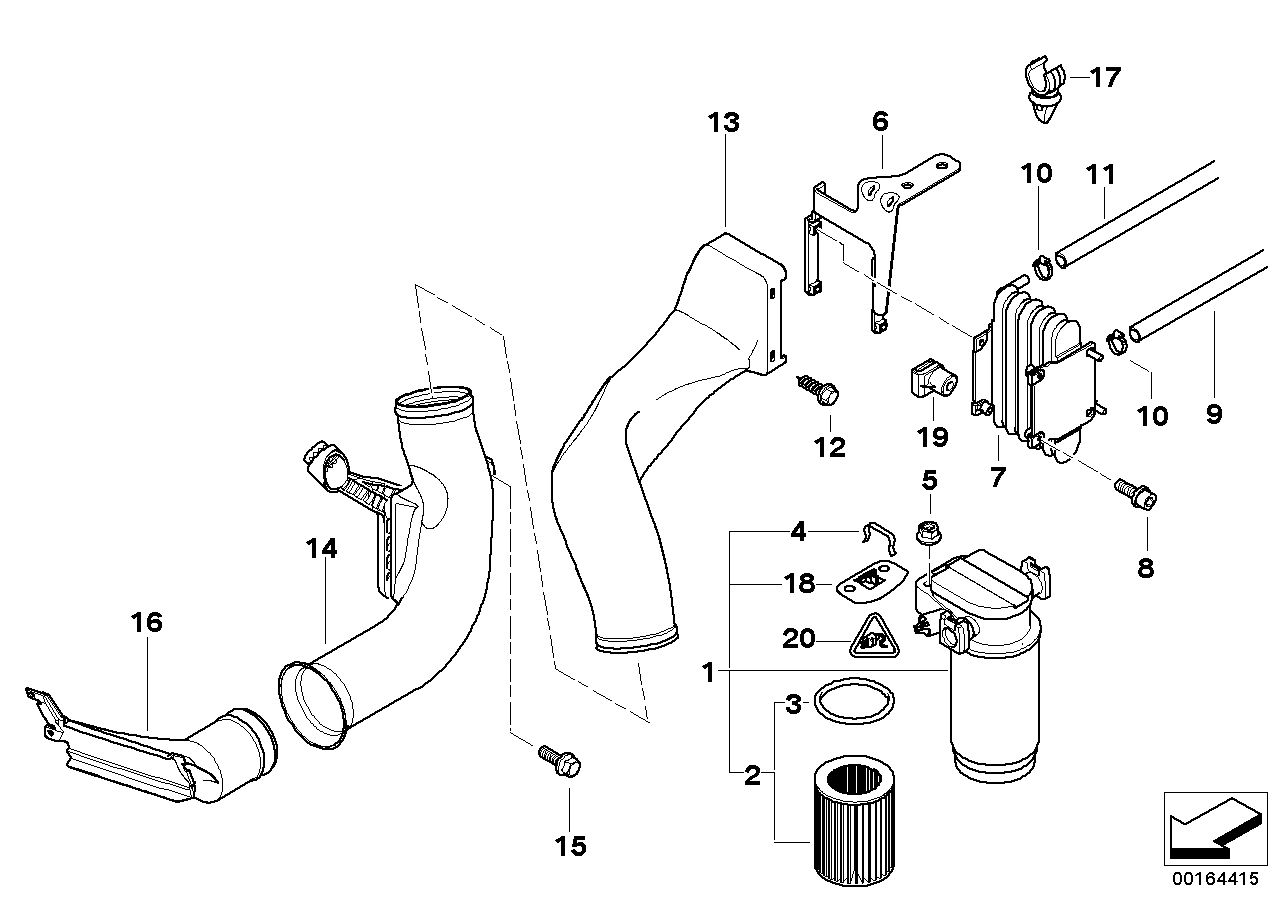 BMW 13322248277 - Топливный фильтр unicars.by