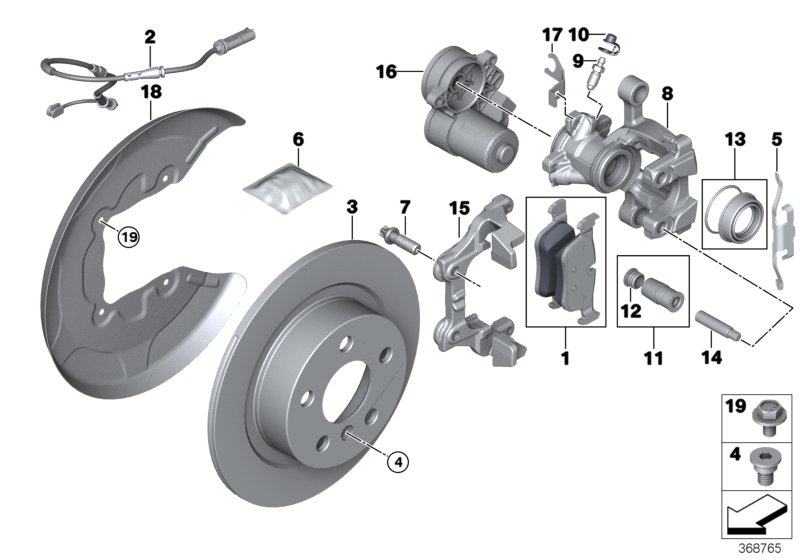 Mini 34 21 6 799 369 - Тормозной диск unicars.by