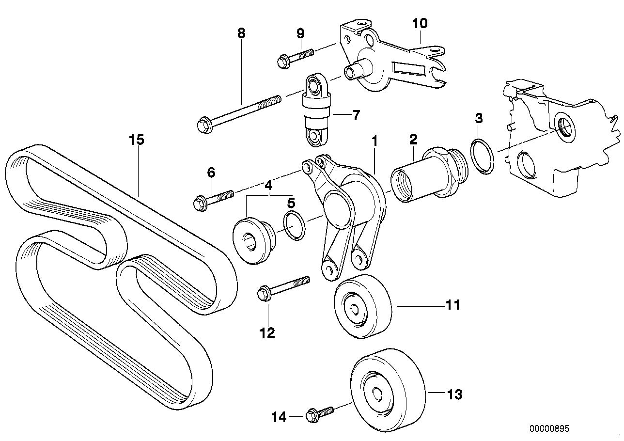 Opel 1128-2245848 - Поликлиновой ремень unicars.by