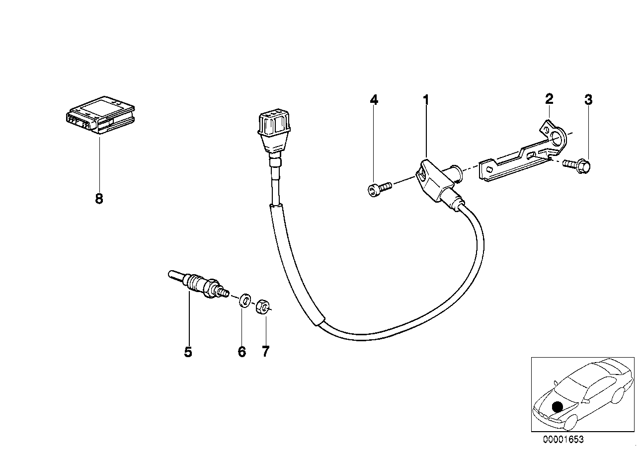 Mini 12 23 2 241 389 - Свеча накаливания unicars.by