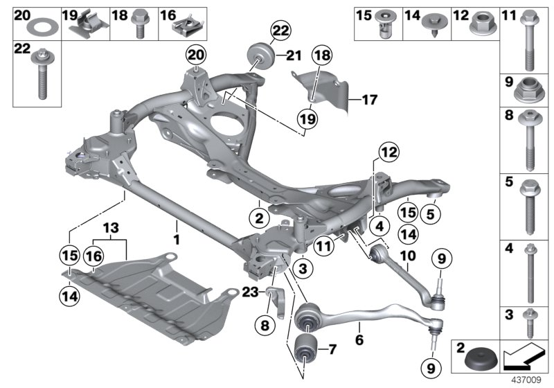 BMW 31 12 6 852 991 - Рычаг подвески колеса unicars.by