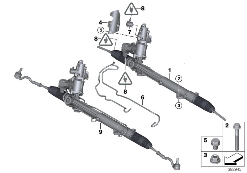 BMW 32 10 6 799 622 - Рулевой механизм, рейка unicars.by