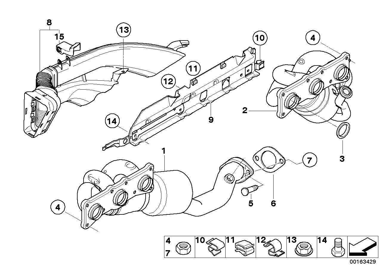 BMW 18407560715 - Катализатор unicars.by