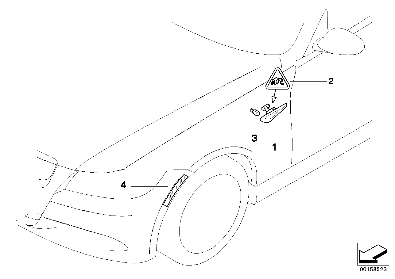 Mini 6321 7 160 798 - Лампа накаливания, фонарь указателя поворота unicars.by