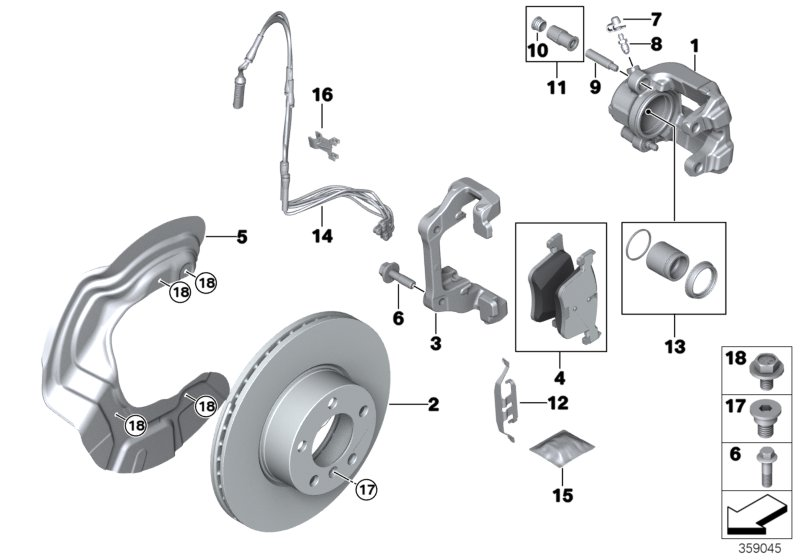 BMW 34116769093 - Тормозной суппорт unicars.by