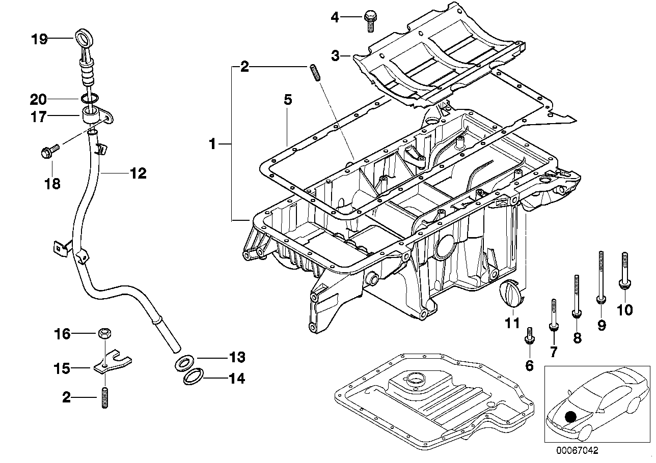 BMW 11431717666 - Прокладка, болт крышка головки цилиндра unicars.by