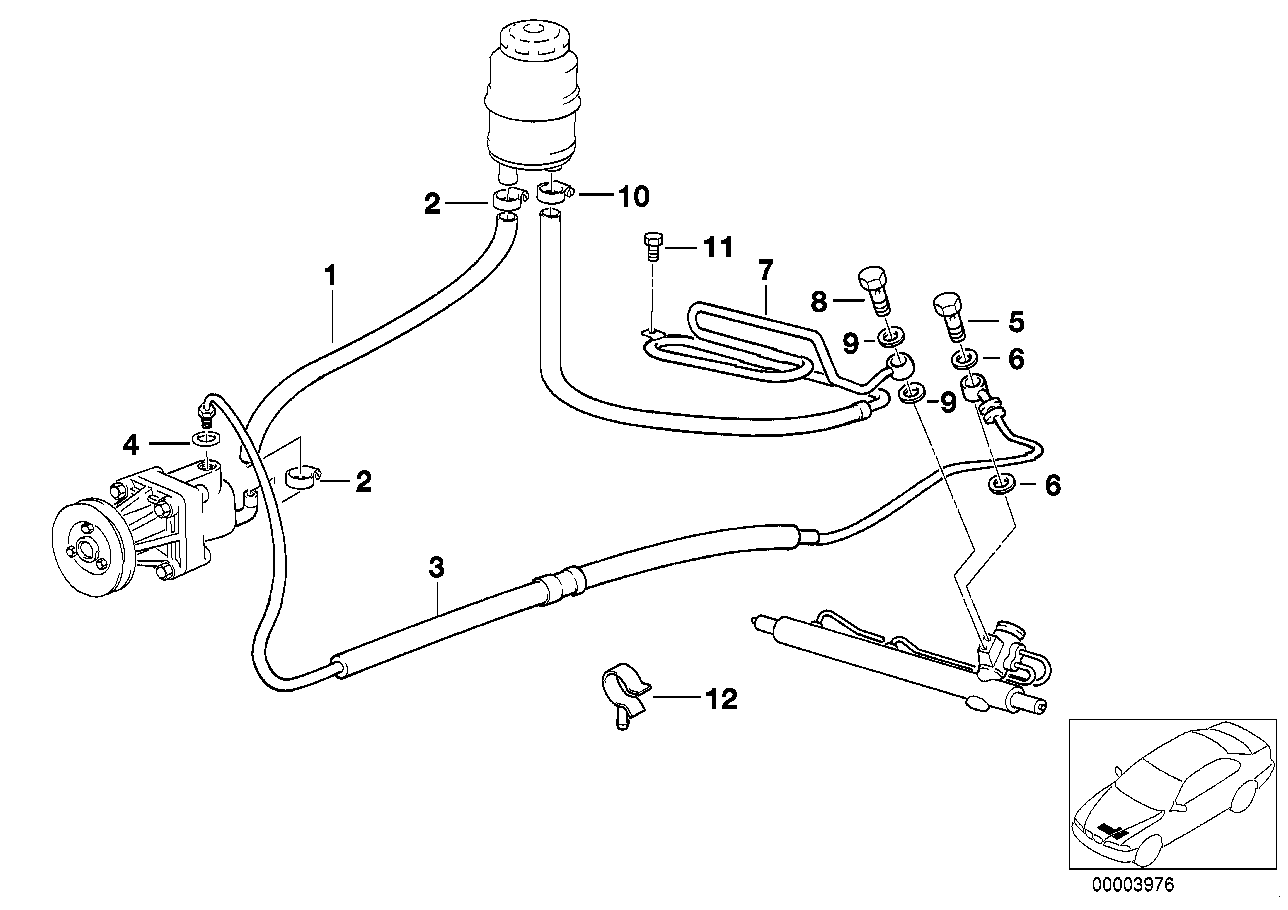 BMW 32111131345 - Hose clamp unicars.by