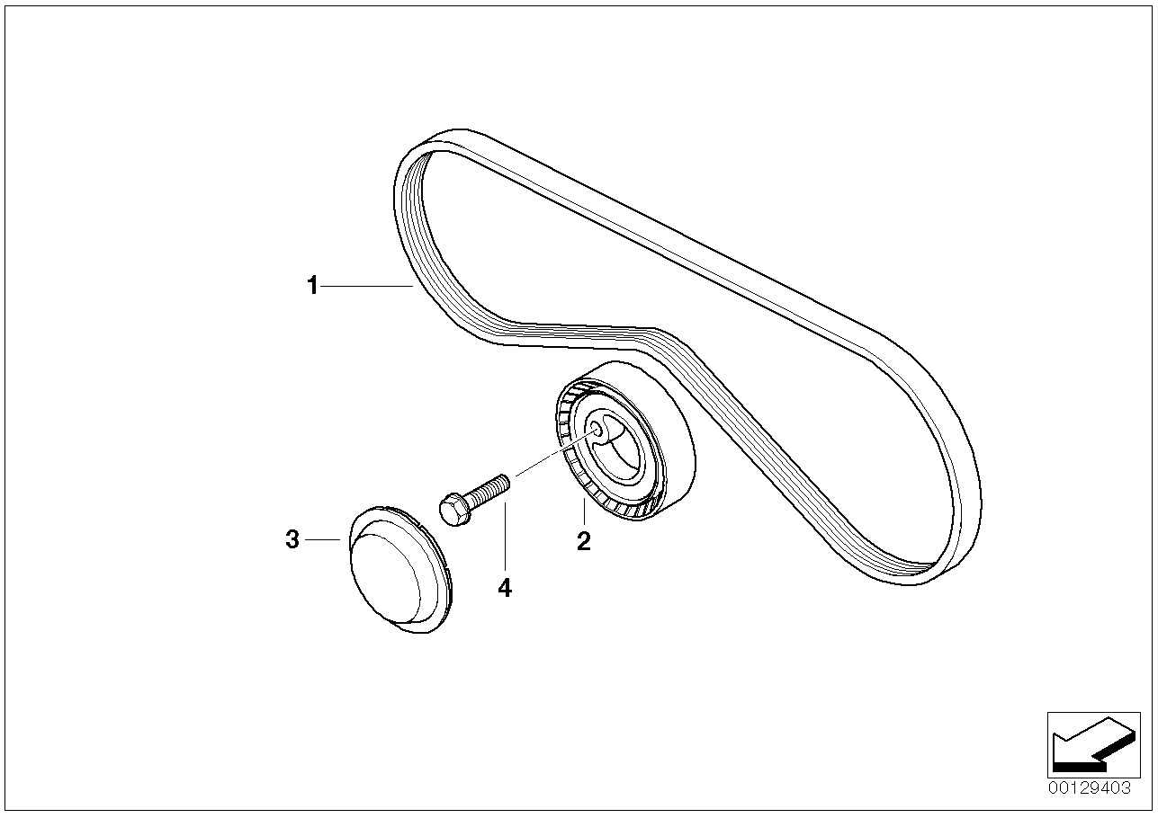 Hyundai 11281743193 - Поликлиновой ремень unicars.by